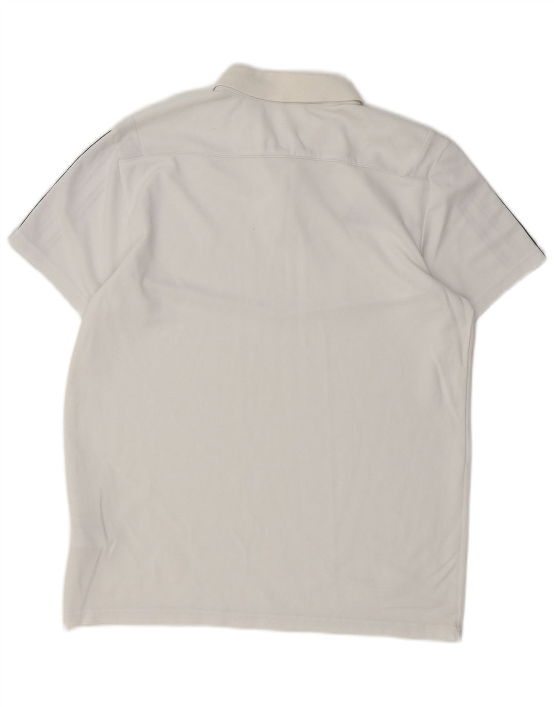 Tricou polo Adidas Aeroready pentru bărbați, bumbac alb mediu