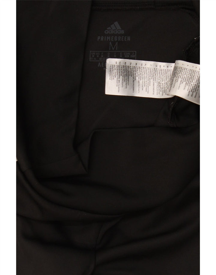 Leggings Adidas Aeroready Capri pentru femei UK 12/14 Poliester mediu negru