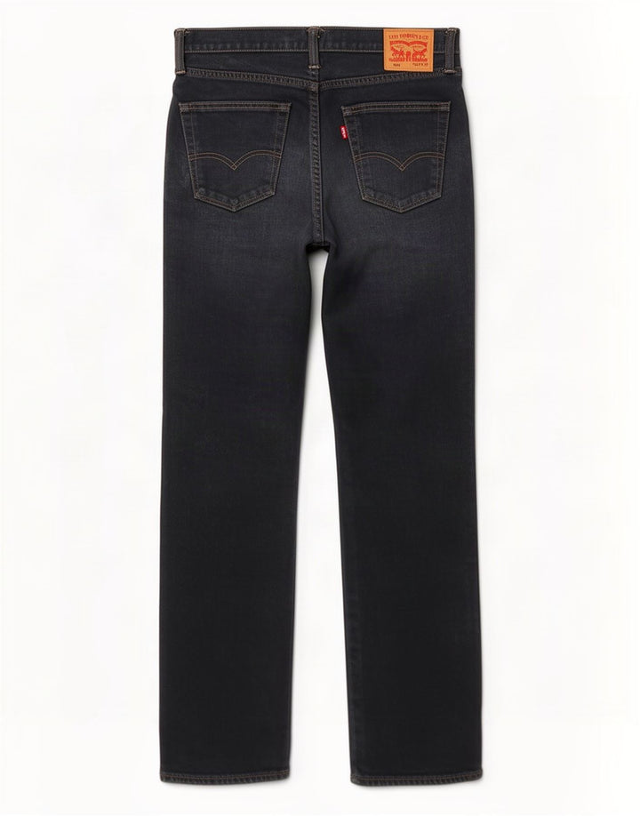 Blugi drepti pentru bărbați Levi's 504 W32 L32 bumbac bleumarin