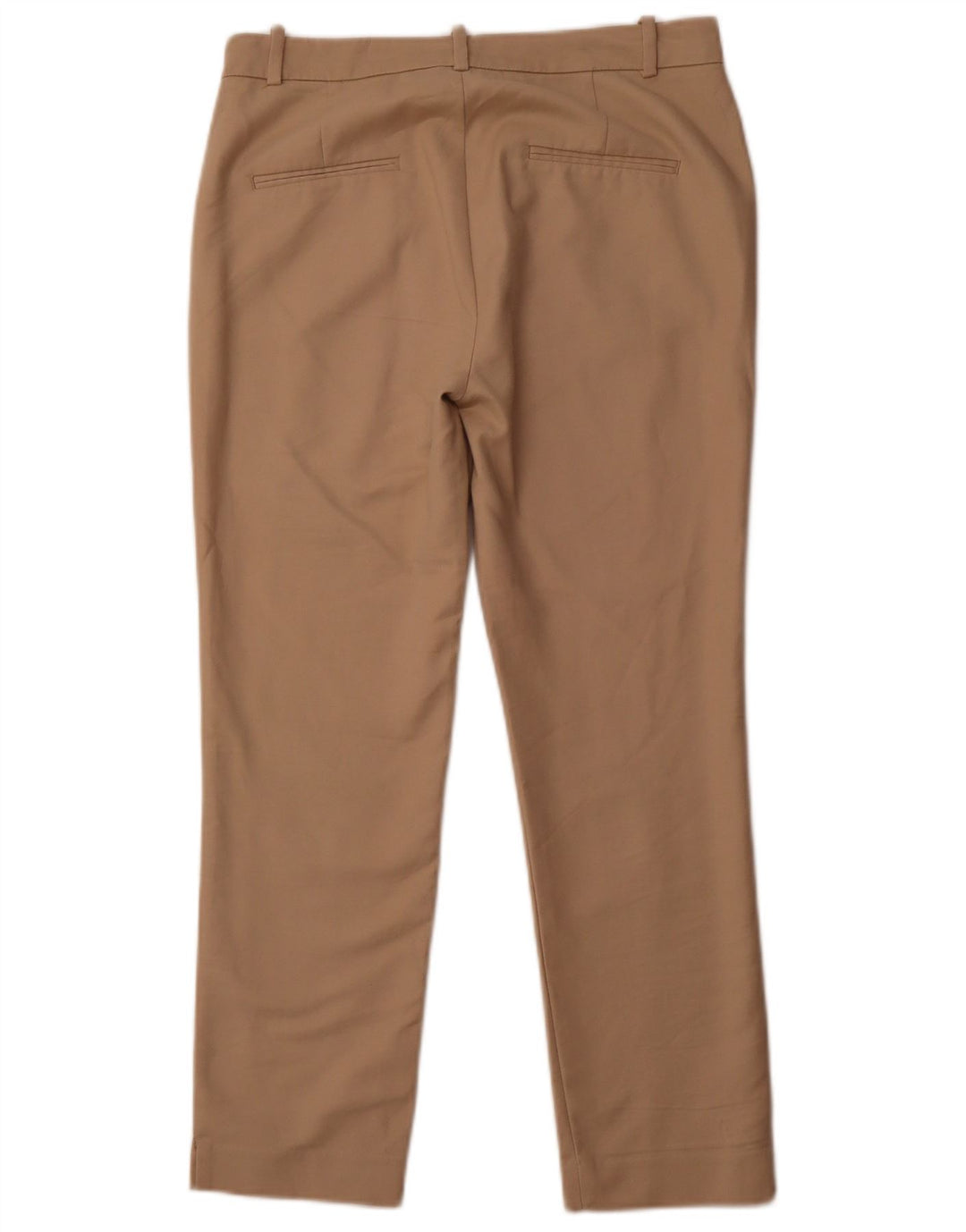 Pantaloni chino conici pentru femei ZARA EU 38 Mici L28 L25 Bumbac maro