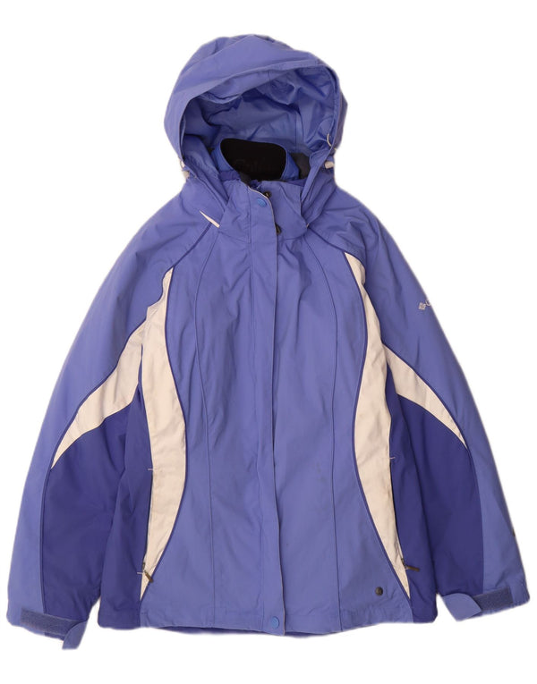Jachetă Columbia pentru femei Interchange Windbreaker UK 10 Small Blue Colorblock