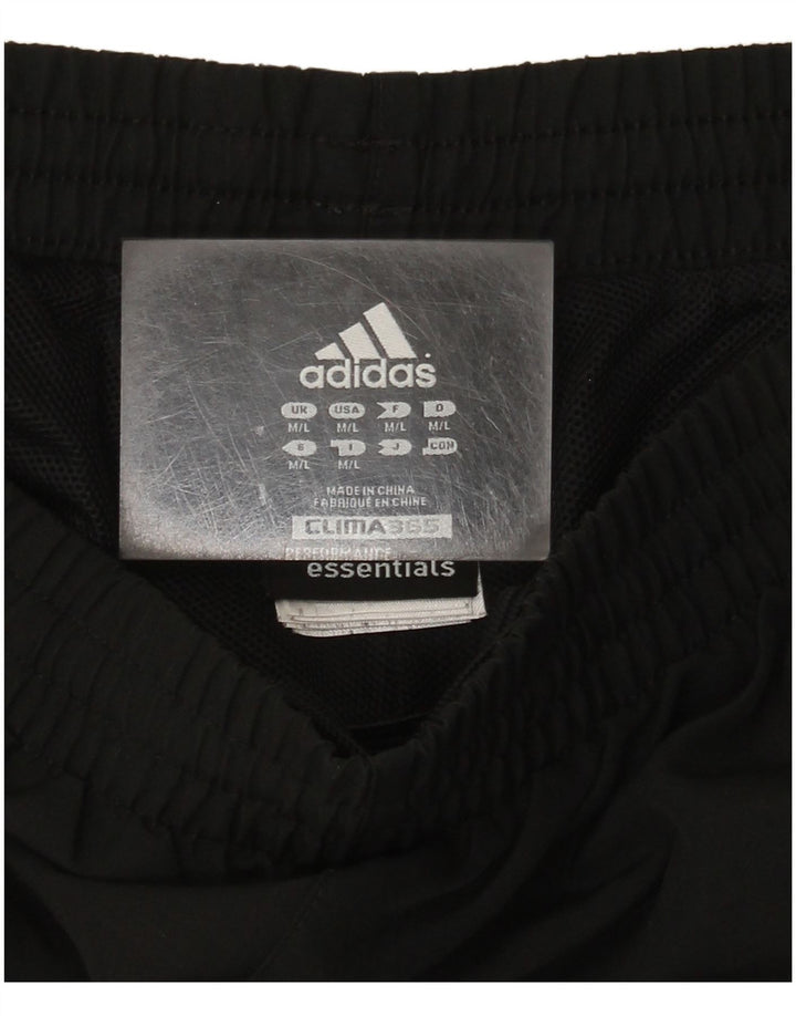 Pantaloni de trening Adidas Clima 365 pentru bărbați, poliester mediu negru