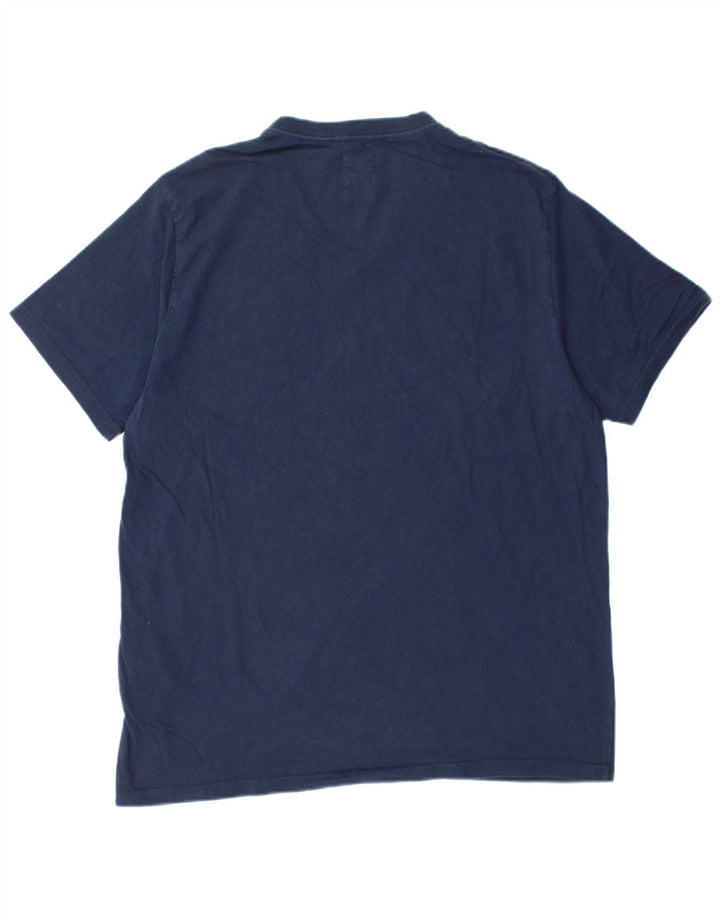 Tricou standard pentru bărbați LEVI'S Top mare din bumbac bleumarin