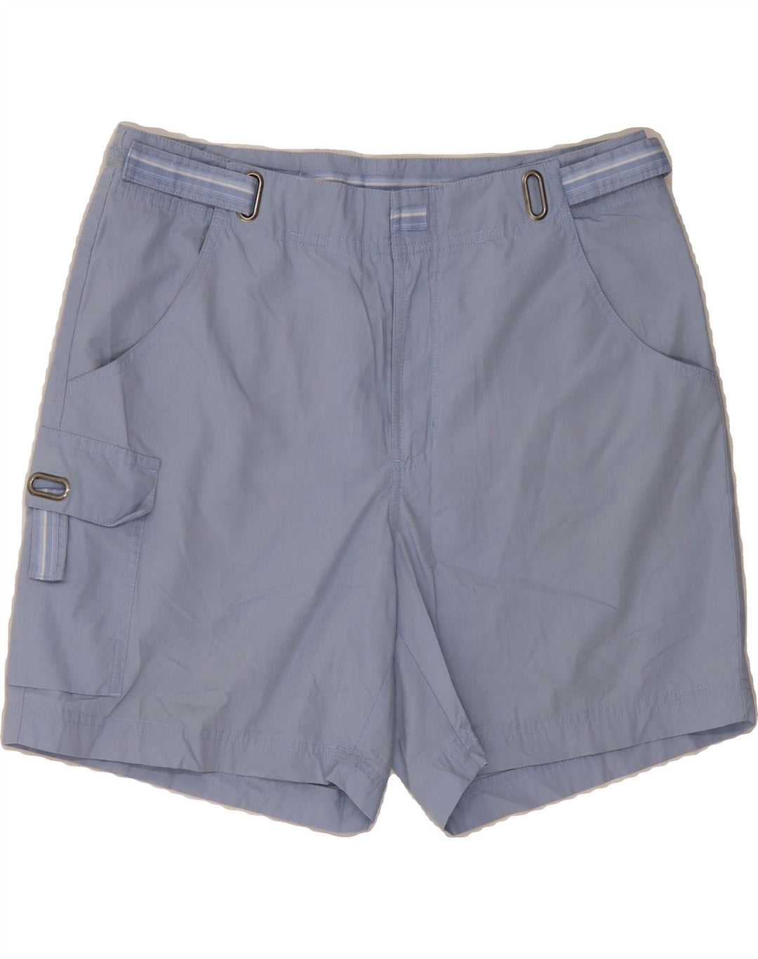 COLUMBIA Womens Cargo Shorts US 10 Large W32  Blue Polyester Vintage Columbia and Second-Hand Columbia from Messina Hembry 