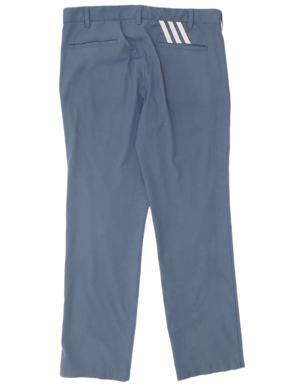 Pantaloni chino pentru bărbați Adidas Regular Fit W34 L32 Bleumarin Poliester Sport