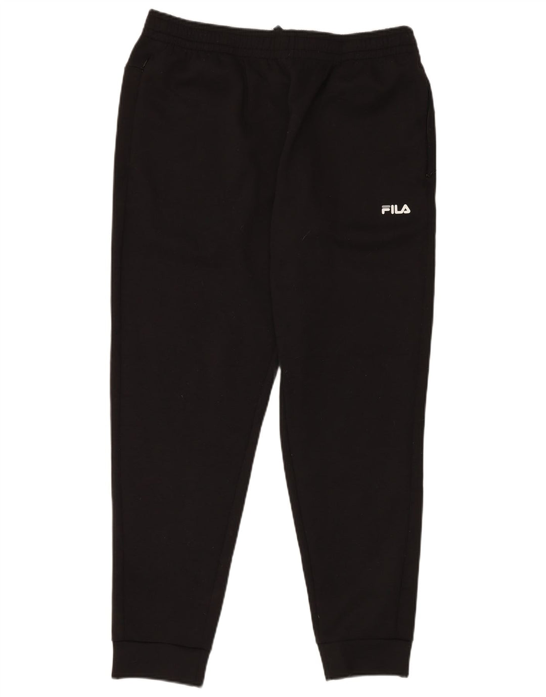 Pantaloni de trening FILA pentru bărbați Joggeri mari, negru, poliester