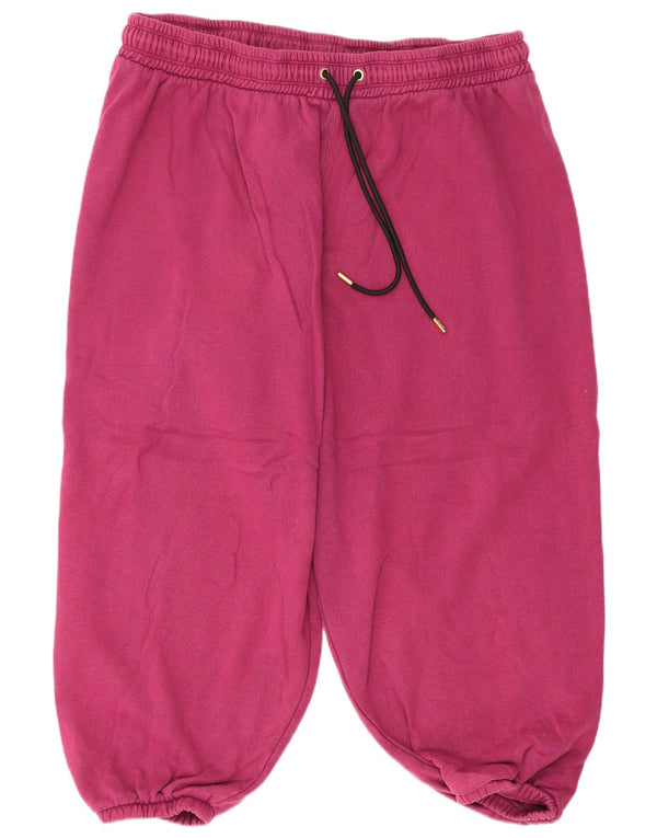 Dkny Pantaloni de trening crop pentru femei Joggeri UK 20 2XL Bumbac violet