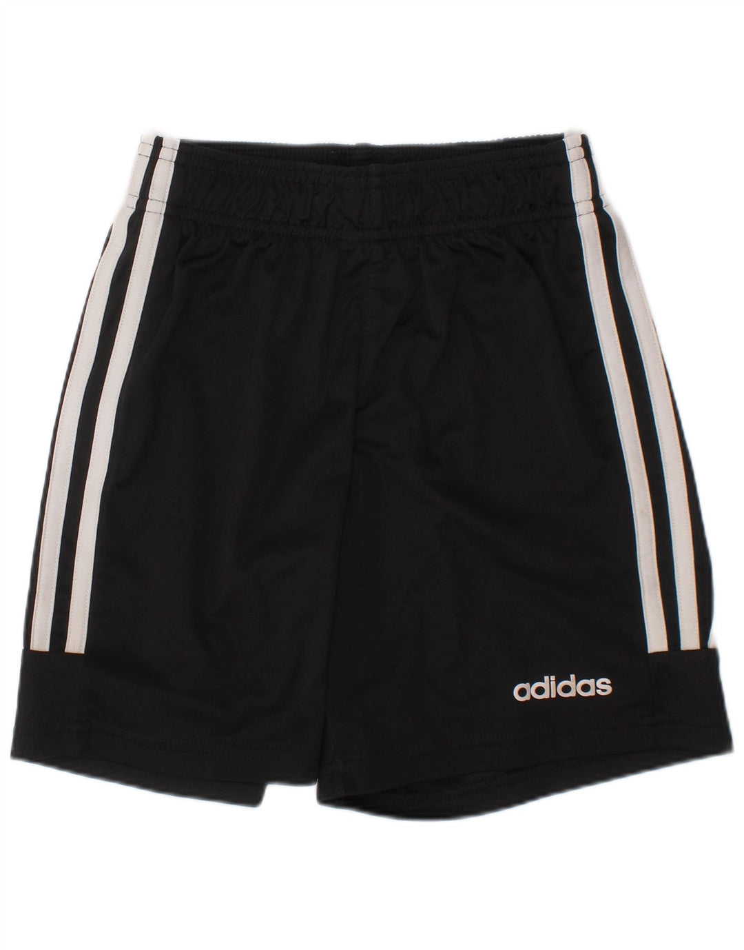 Pantaloni scurți sport pentru băieți ADIDAS 9-10 ani poliester negru