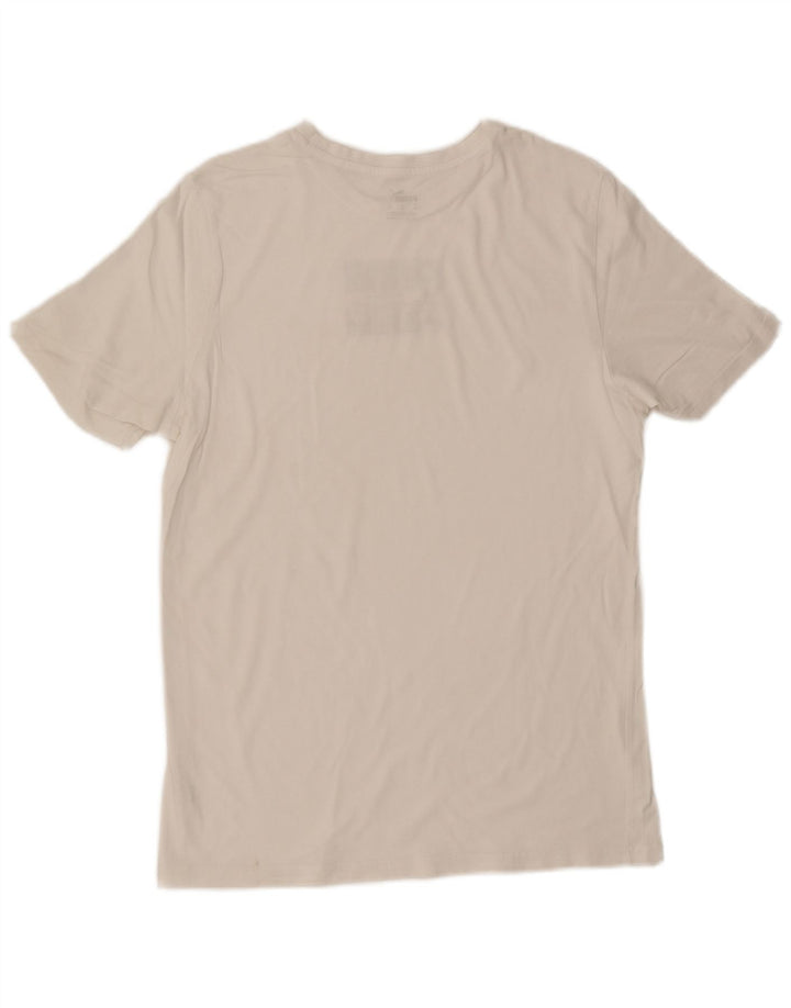 Tricou grafic Puma pentru bărbați Top Mediu Alb