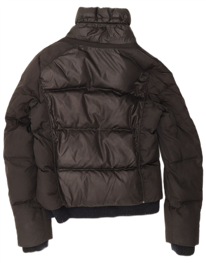 Jachetă căptușită pentru femei Geox UK 8 Small Negru Poliester