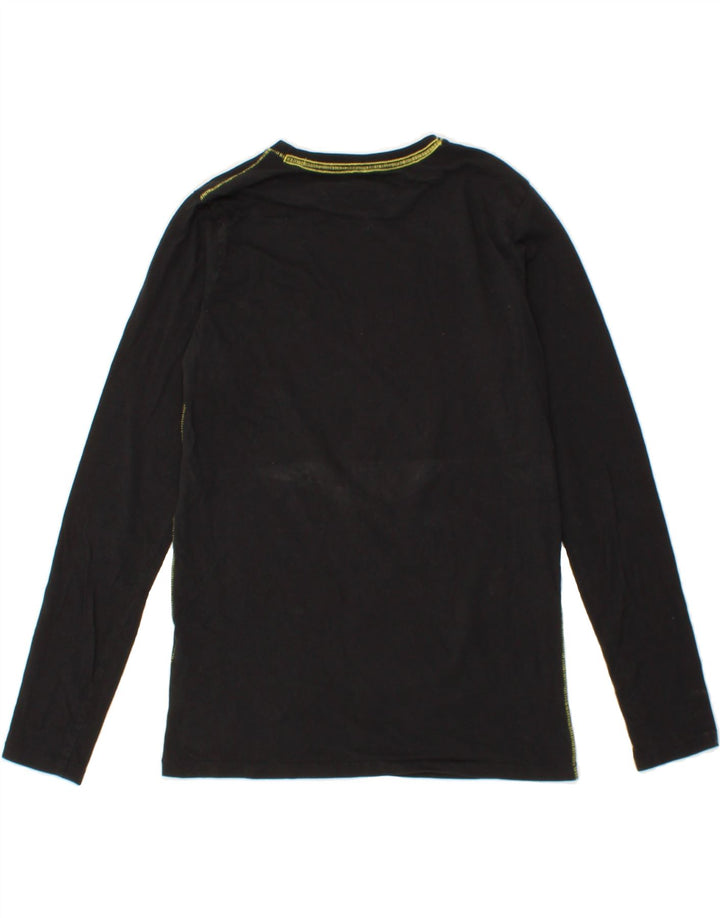 GUESS Boys Graphic Top Long Sleeve 13-14 Years Black Cotton Vintage Guess and Second-Hand Guess from Messina Hembry 