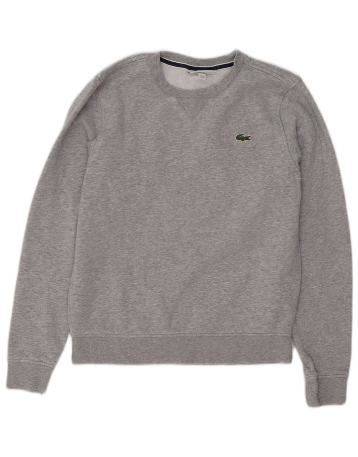 Pulover pentru bărbați LACOSTE Mărimea 2 XS Bumbac gri