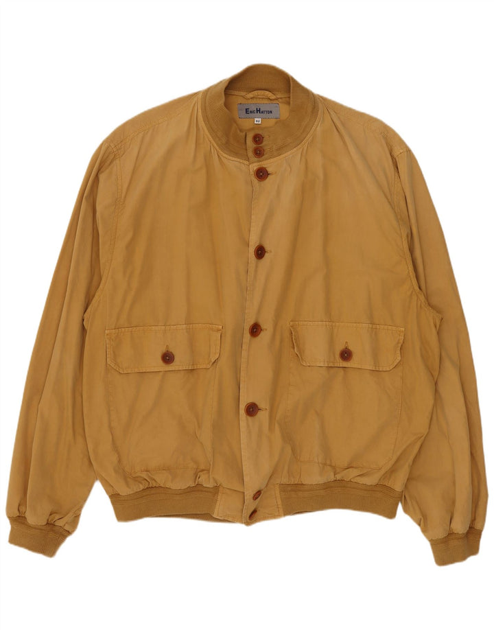 ERIC HATTON Bomber pentru bărbați IT 52 XL bumbac maro