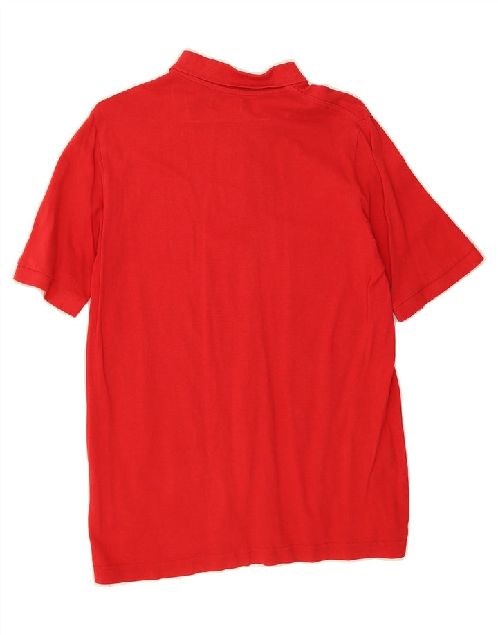KAPPA Mens Polo Shirt Medium Red Cotton Vintage Kappa and Second-Hand Kappa from Messina Hembry 