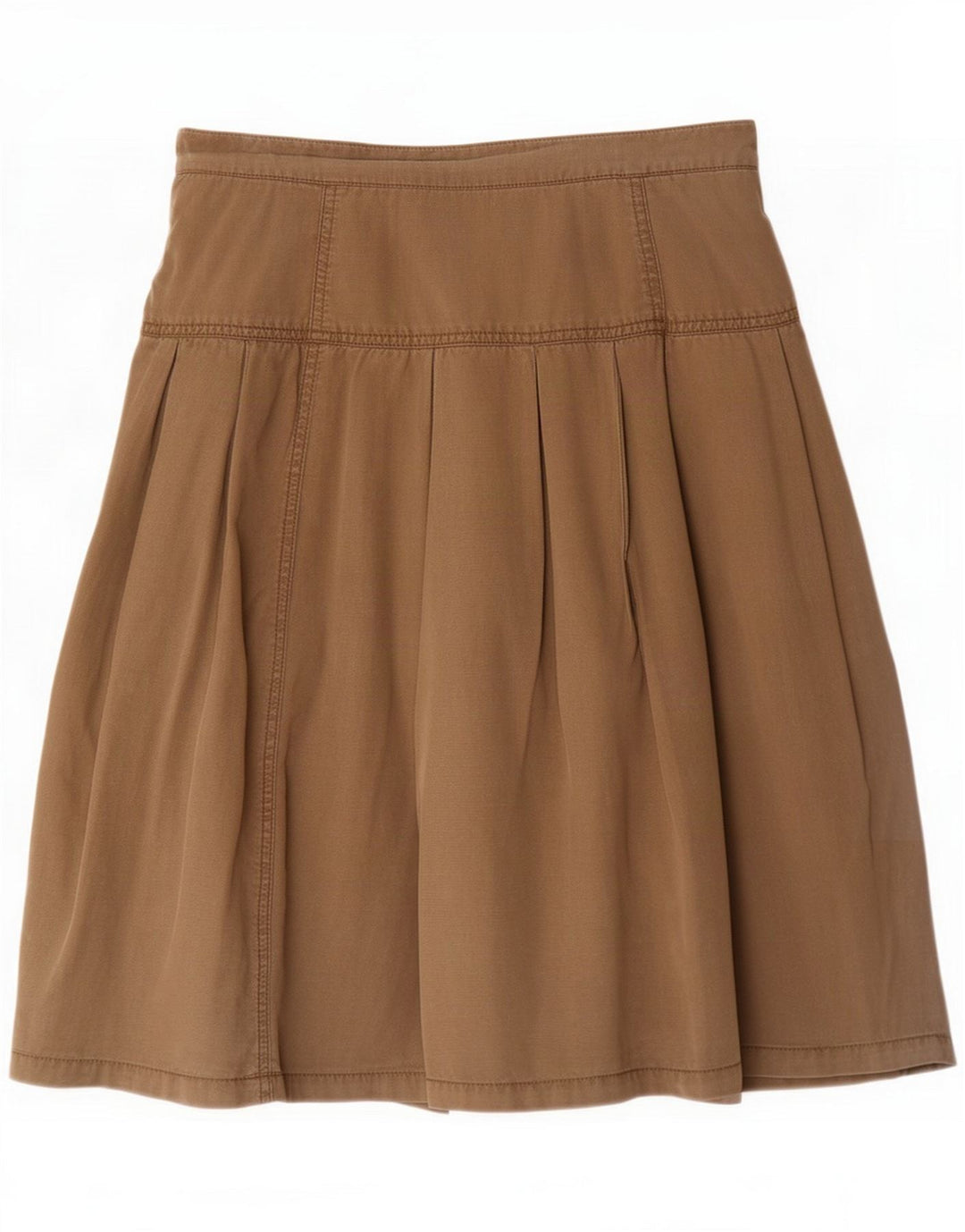 Marlboro Classics Womens Regular A-Line Fusta IT 42 Medium W28 Brown