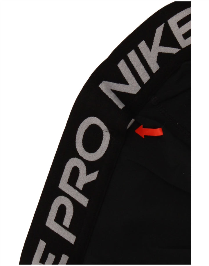 Leggings Nike Dri Fit Graphic pentru femei UK 10 Small Black
