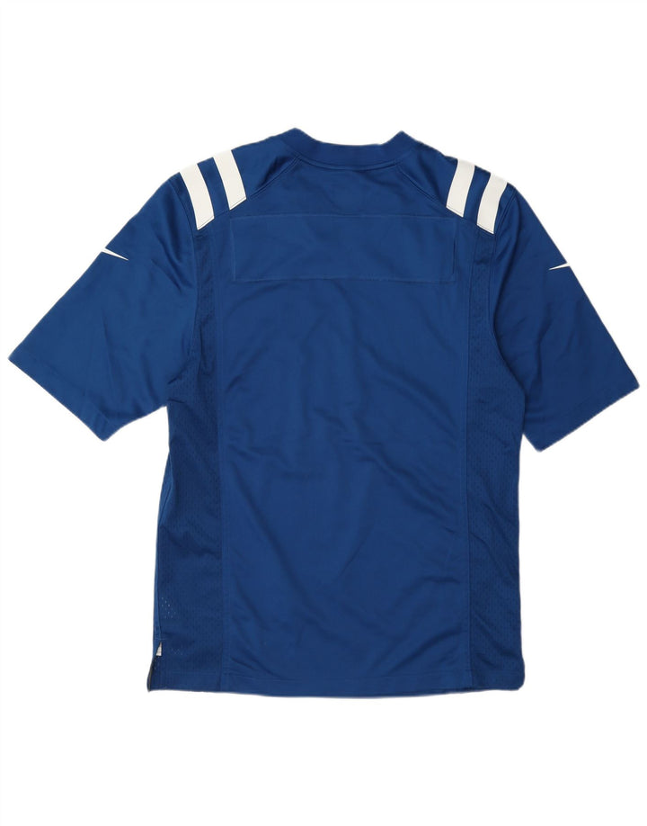 Tricou grafic Nike pentru bărbați Top mic, albastru, poliester