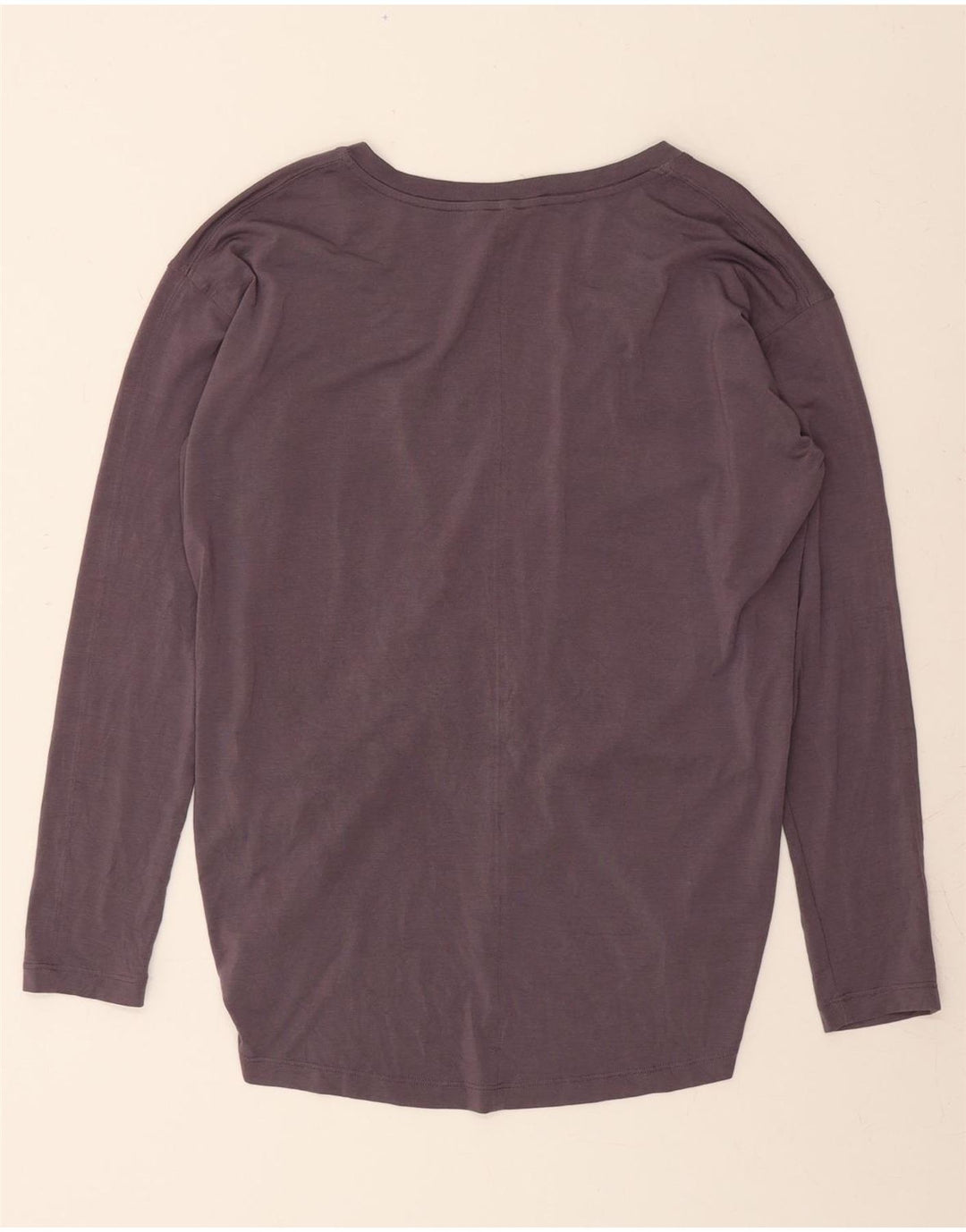 ATHLETA Womens Oversized Top Long Sleeve UK 10 Small Purple Polyester Vintage Athleta and Second-Hand Athleta from Messina Hembry 