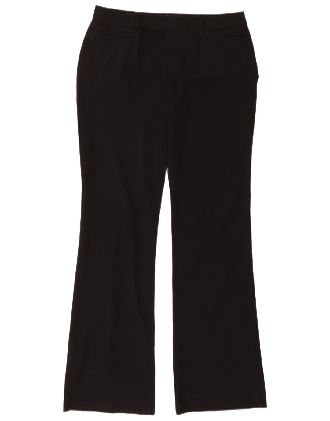 Gap Pantaloni de costum modern Bootcut pentru femei UK 12 Medium L34 L34 Negru