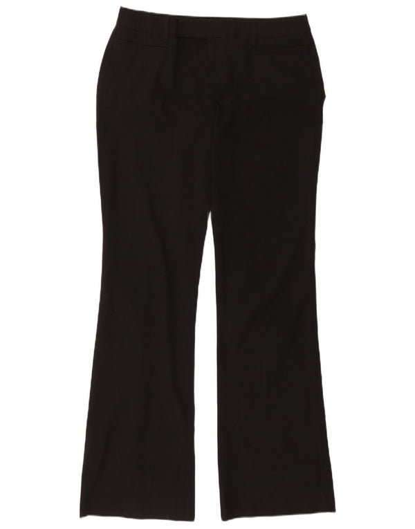 Gap Pantaloni de costum modern Bootcut pentru femei UK 12 Medium L34 L34 Negru