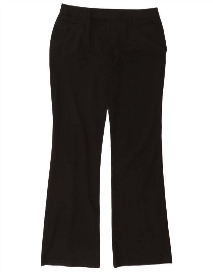 Gap Pantaloni de costum modern Bootcut pentru femei UK 12 Medium L34 L34 Negru