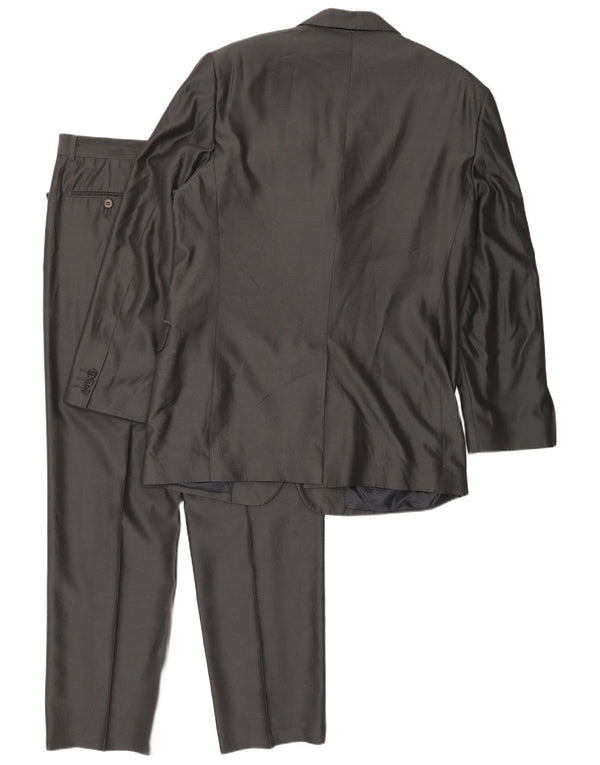 Costum pentru bărbați Carlo Pignatelli, 4 nasturi, 2 piese, IT 52 XL W34 L30, acetat gri