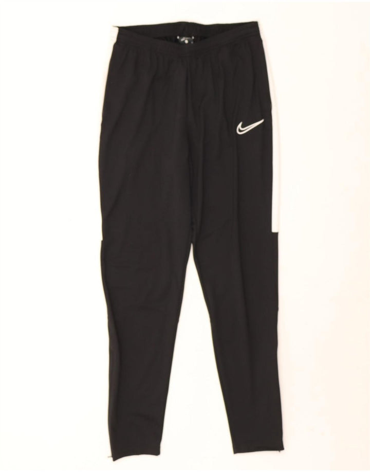 Pantaloni de trening Nike Dri Fit pentru bărbați, negru mediu, color block