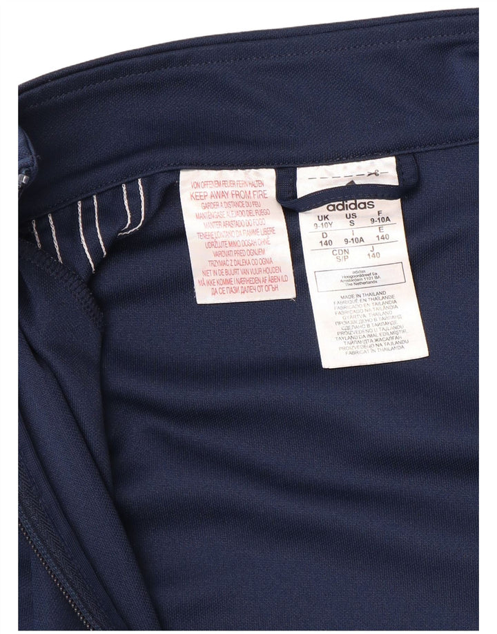 Jachetă de trening Aeroready ADIDAS pentru băieți, 9-10 ani, poliester bleumarin