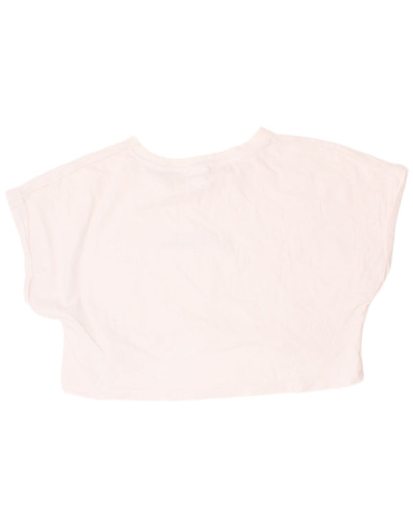Tricou cu grafic pentru fete Zara Top 9-10 ani alb