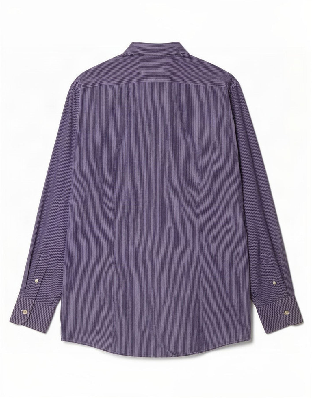 Cămașă Benetton pentru bărbați Medium Blue Pinstripe