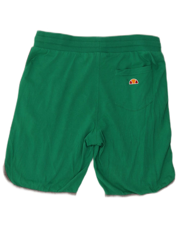 Pantaloni scurți sport grafic Ellesse pentru femei UK 14, verde mediu