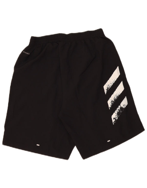 Pantaloni scurți sport pentru bărbați Adidas Aeroready Graphic, mediu negru