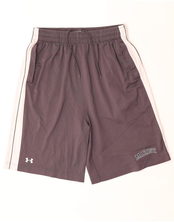 Pantaloni scurți sport Under Armour Marist Graphic pentru bărbați XL, gri, poliester color bloc