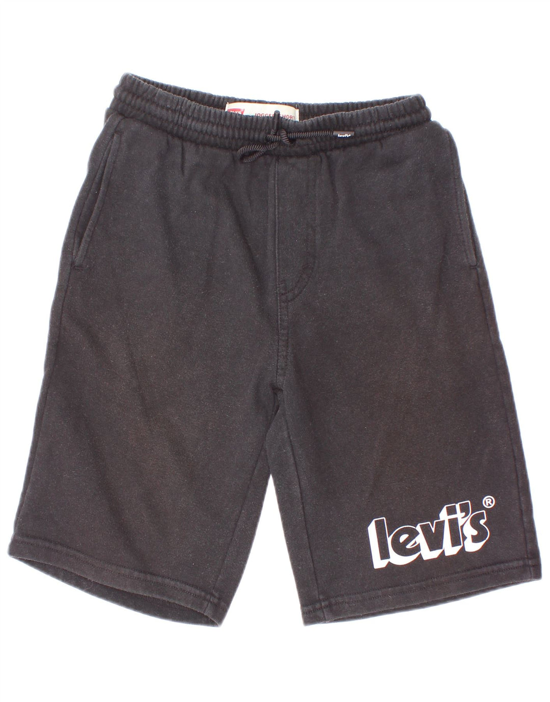 Levi's Boys Graphic Sport Shorts 9-10 Years Black Cotton