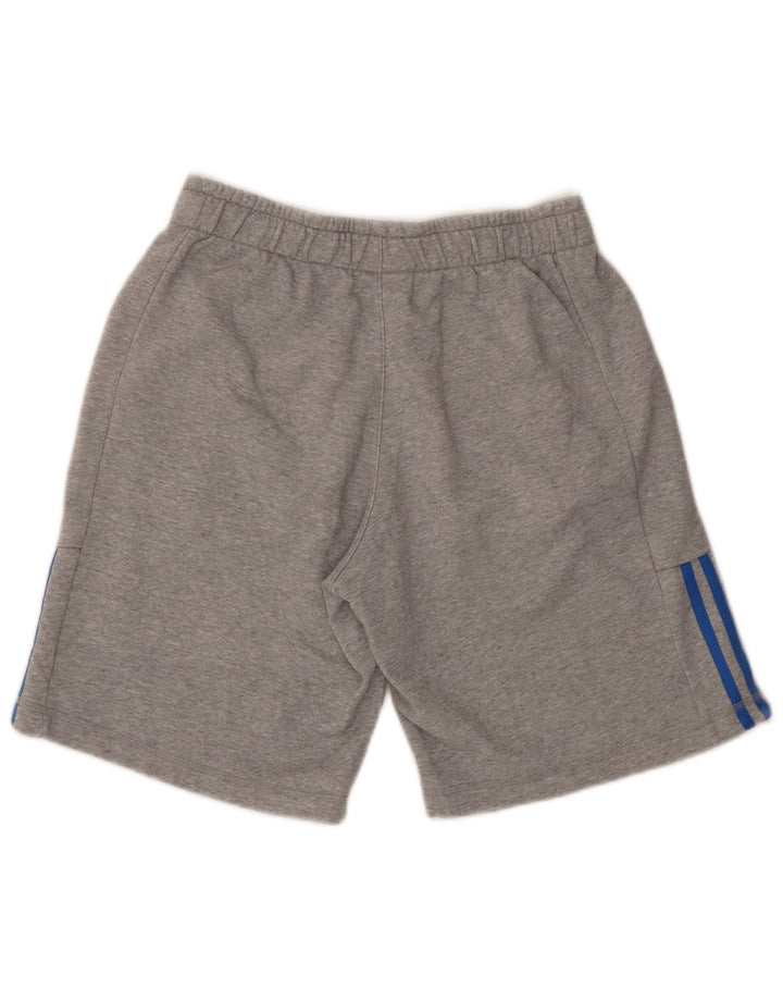 Pantaloni scurți sport Climalite ADIDAS pentru bărbați, bumbac gri mediu