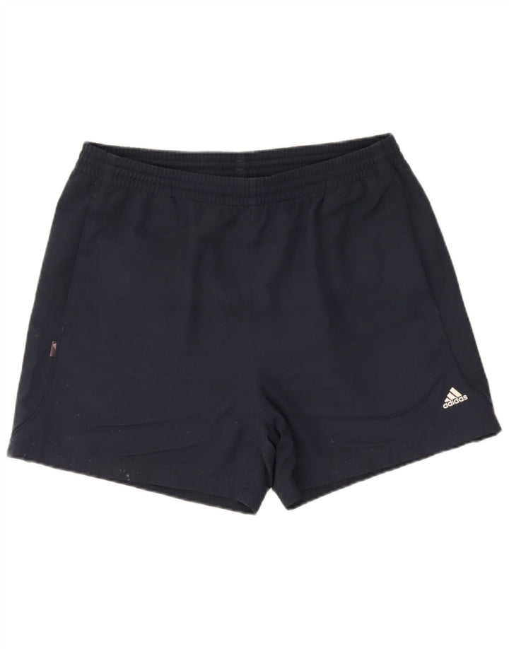 Pantaloni scurți sport pentru bărbați Adidas, mari, albastru, poliester