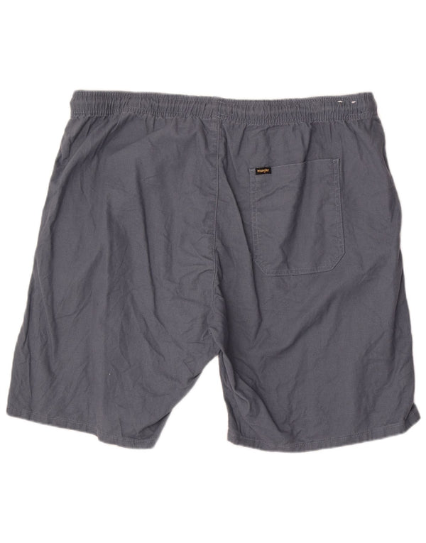 Bermude pentru bărbați Wrangler W38 XL bumbac gri