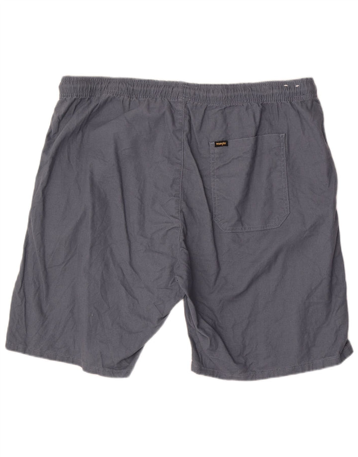 Bermude pentru bărbați Wrangler W38 XL bumbac gri