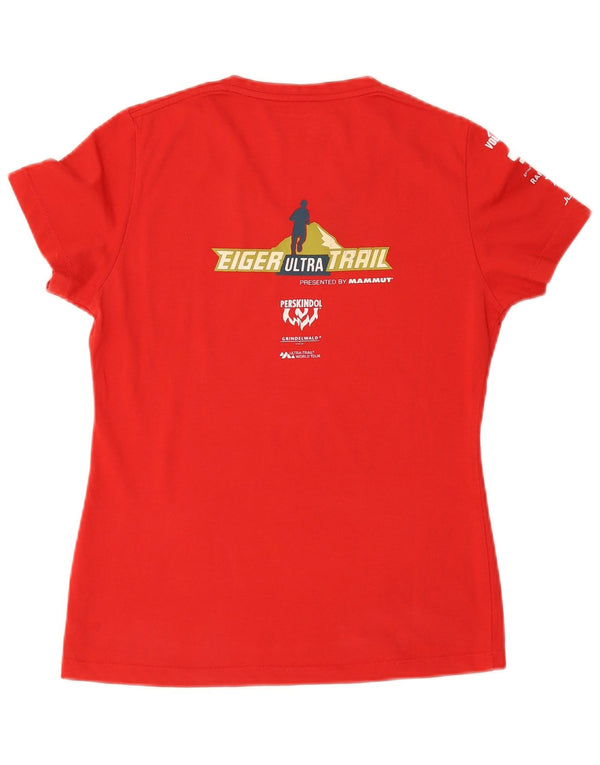Tricou grafic Mammut pentru femei Top UK 14 Medium Red