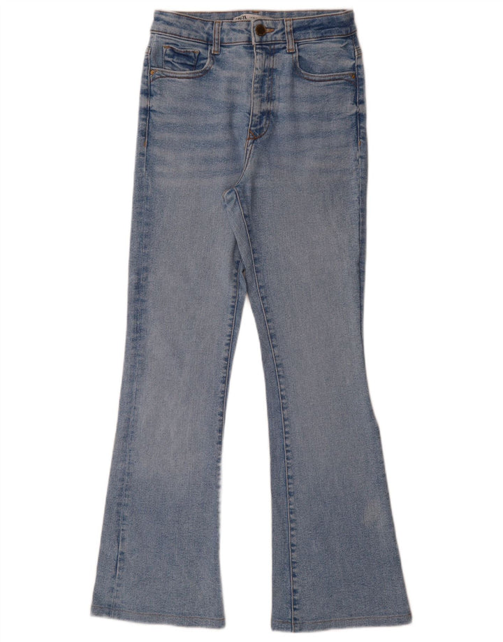 Blugi evazați pentru femei Zara EU 36 XS W27 L29 Albastru