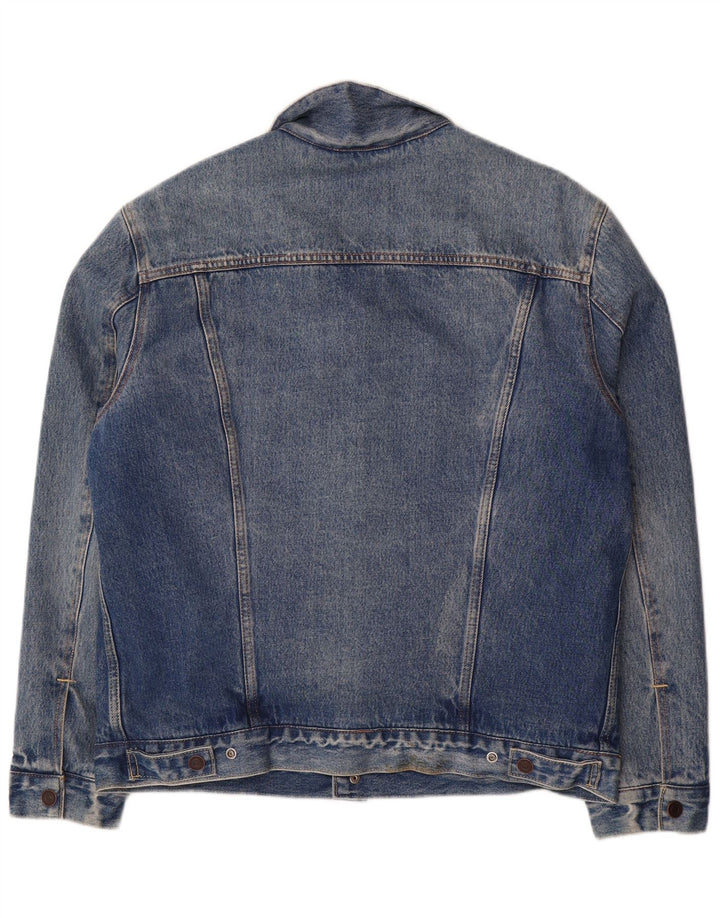 Jachetă pentru bărbați Levi's denim Sherpa UK 40, mare, albastru, bumbac