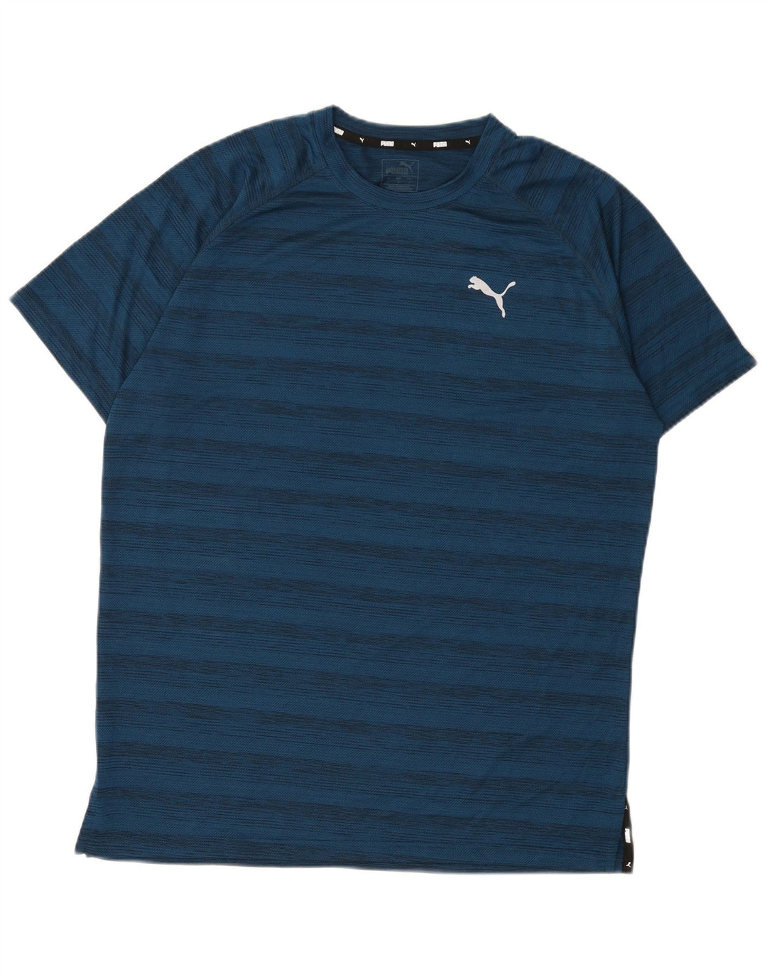 Tricou pentru bărbați PUMA Top mare bleumarin cu dungi