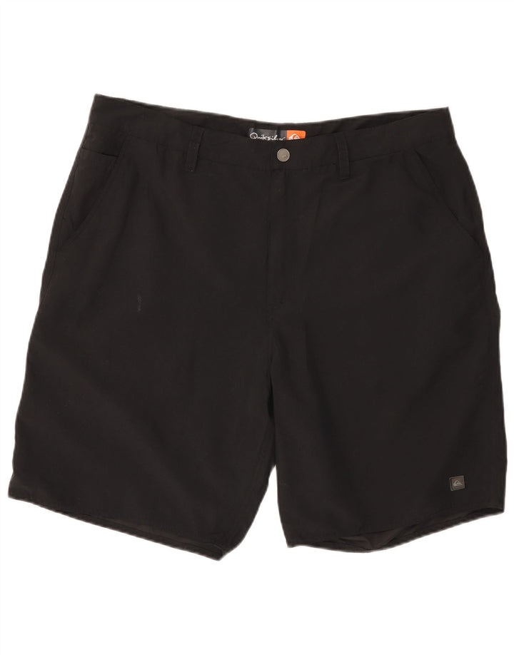 Pantaloni scurți chino pentru bărbați Quiksilver W36 Poliester negru mare