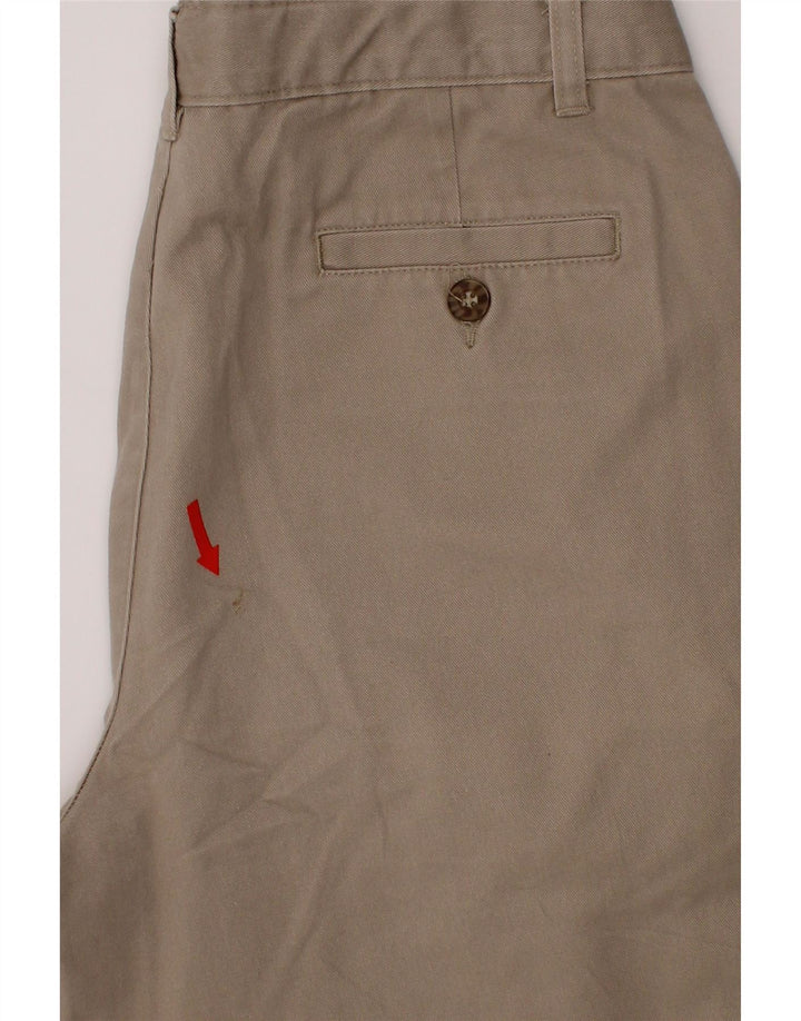IZOD Boys Regular Chino Shorts 15-16 Years W28 Beige Cotton Vintage Izod and Second-Hand Izod from Messina Hembry 