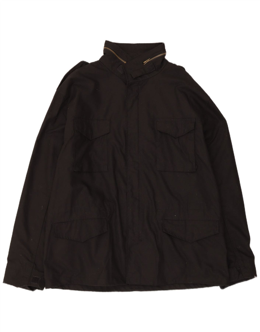 Jachetă vintage pentru bărbați, UK 44 2XL, poliester negru
