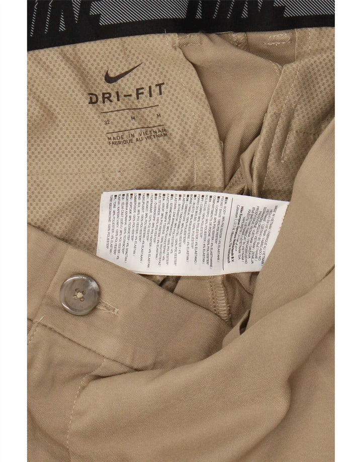 Pantaloni scurți chino pentru bărbați Nike W32 Poliester Bej Mediu