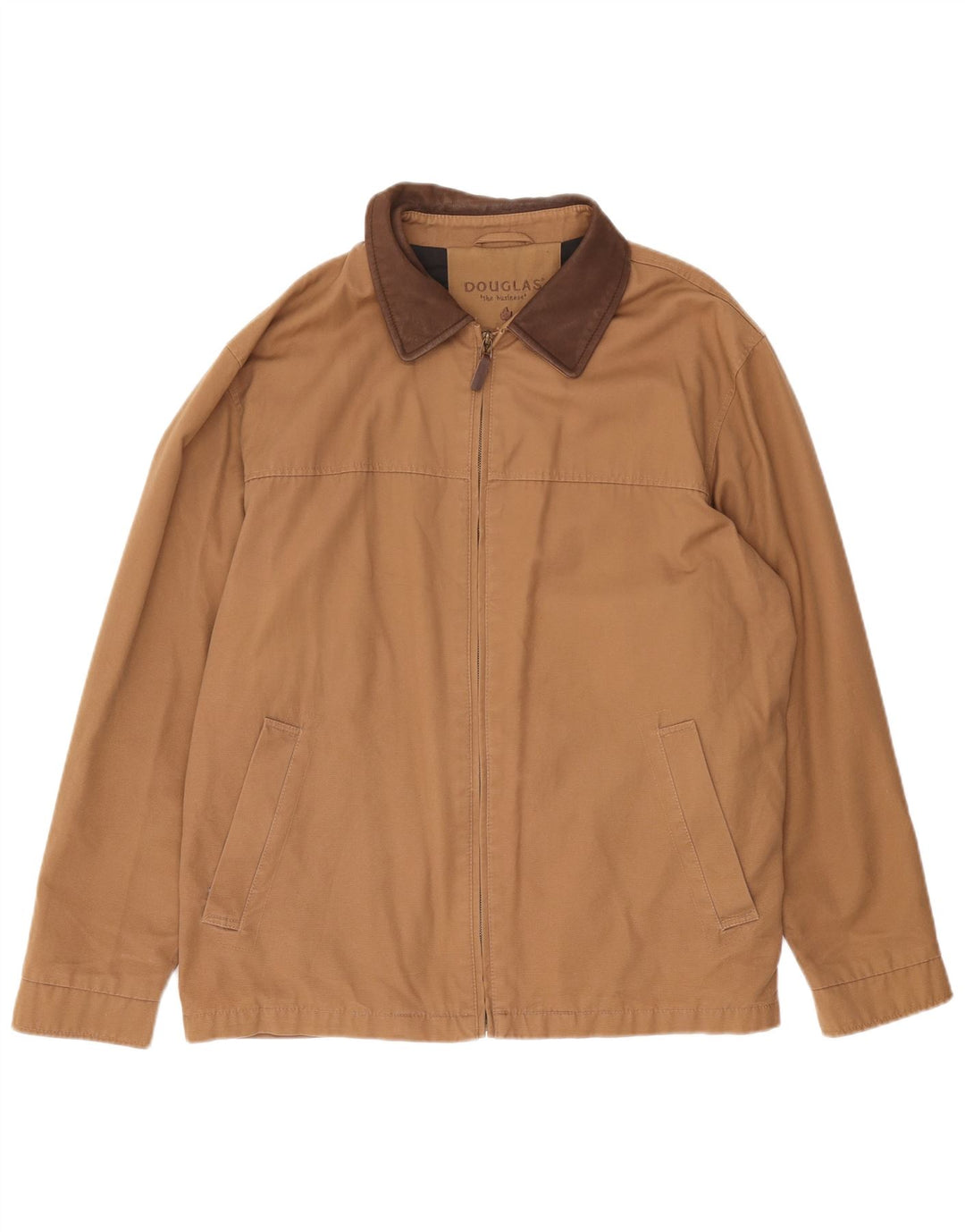 Bomber Douglas pentru bărbați UK 46 3XL bumbac bej