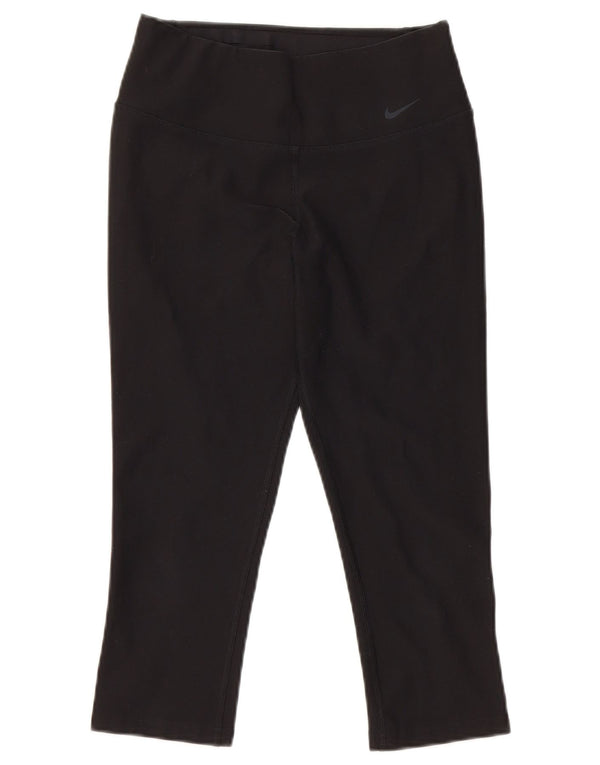 Leggings Capri Nike Dri Fit pentru femei UK 6 XS Negru