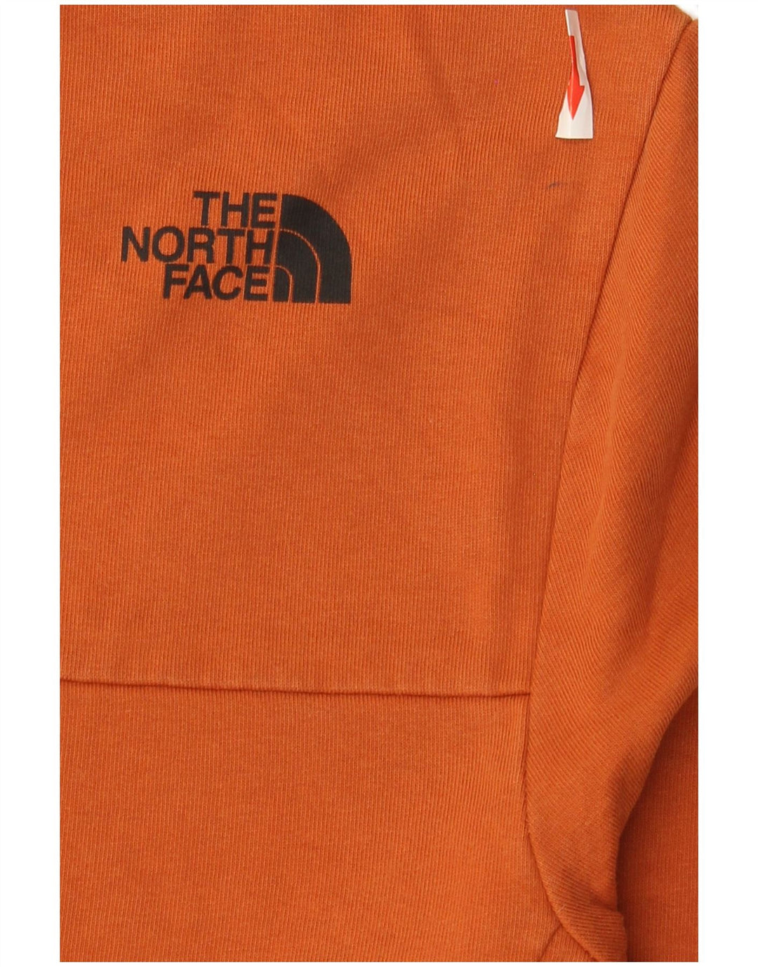 Pulover pentru bărbați The North Face, bumbac portocaliu mediu