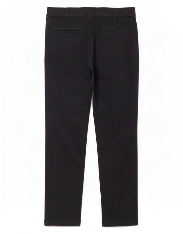 Pantaloni chino slim pentru femei Zara Mediu L28 L28 Bumbac bleumarin